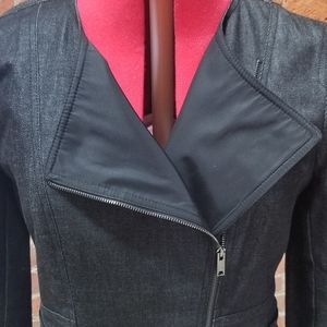 DKNY black denim jacket